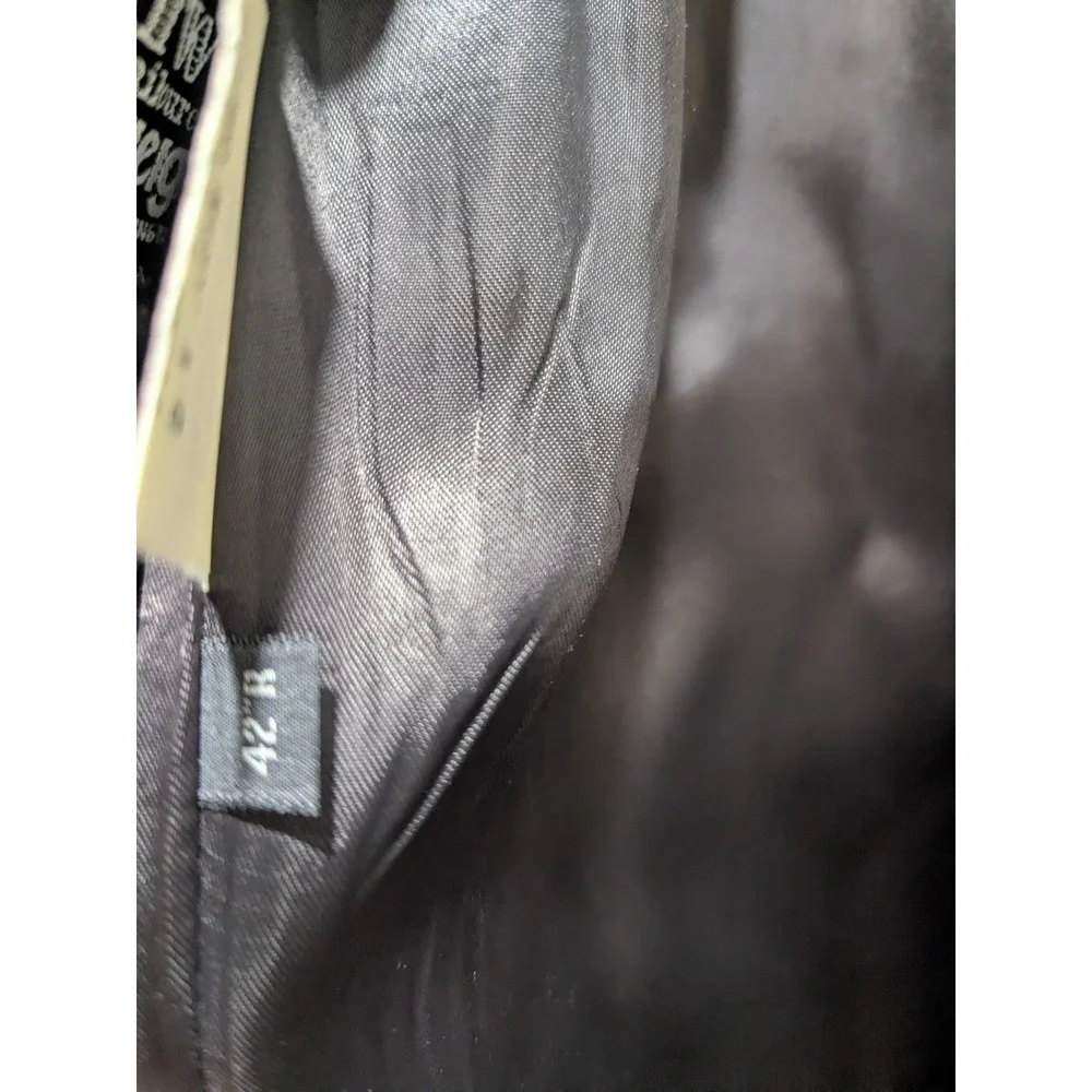 Raleighs Atwood cashmere wool coat size 42 Reg Gray Fabric Made In England  Mens